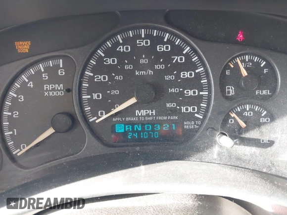 2001 GMC Yukon XL SLE with VIN 3GKFK16T21G277066, listed as a IAAI auction lot 41599965 with 241,070 mi miles. Bid and sale history available at carsss.com. Image 7.
