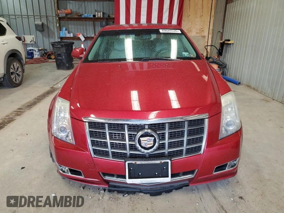2012 Cadillac CTS Sedan Luxury with VIN 1G6DG5E55C0138011, listed as a Copart auction lot 49689535 with 189,198 mi miles and Salvage Title. Bid and sale history available at carsss.com. Image 5.