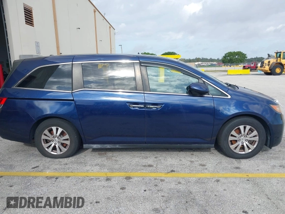 2016 Honda Odyssey EX-L with VIN 5FNRL5H60GB064815, listed as a IAAI auction lot 38644382 with 84,499 mi miles. Bid and sale history available at carsss.com. Image 14.