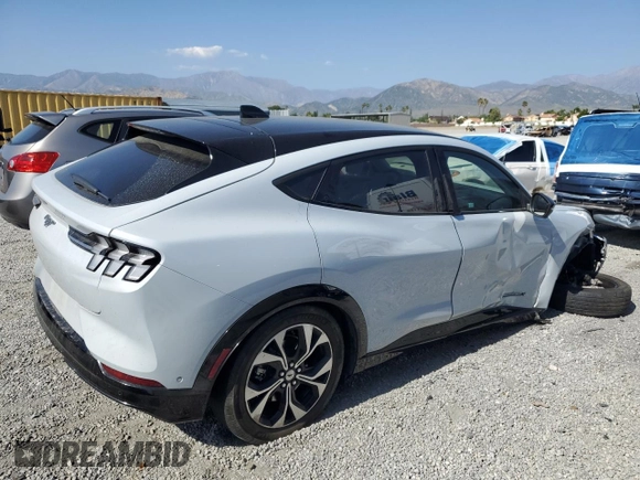 2023 Ford Mustang Mach-E Premium with VIN 3FMTK3SU7PMA76746, listed as a Copart auction lot 56982395 with 26,345 mi miles and Salvage title. Bid and sale history available at DreamBid. Image 3.