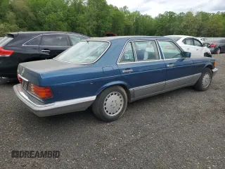 1986 Mercedes-Benz 560 with VIN WDBCA39D7GA260903, listed as a Copart auction lot 54634595 with 187,942 mi miles and Clean Title. Bid and sale history available at DreamBid. Image 3.