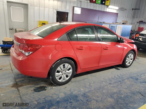 2014 Chevrolet Cruze LS with VIN 1G1PB5SG4E7147297, listed as a Copart auction lot 81030524 with 138,490 mi miles and Salvage Title. Bid and sale history available at carsss.com. Image 3.