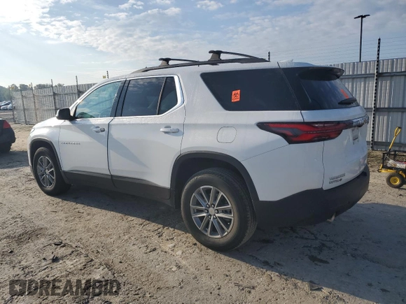 2023 Chevrolet Traverse LT Leather with VIN 1GNERHKW5PJ163878, listed as a Copart auction lot 72042604 with 28,124 mi miles and Salvage Title. Bid and sale history available at carsss.com. Image 2.