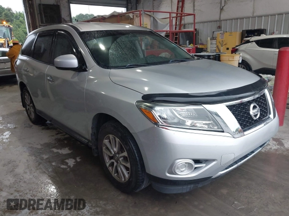 2014 Nissan Pathfinder S z VIN 5N1AR2MN2EC647156, wystawiony jako IAAI lot #42355519 z przebiegiem 120 421 mil mil oraz . Historia ofert i sprzedaży dostępna na DreamBid. Obrazek 1.
