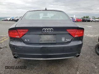 2014 Audi A7 Premium Plus with VIN WAUWGAFC4EN156501, listed as a Copart auction lot 58092255 with Not provided miles and Salvage title. Bid and sale history available at DreamBid. Image 6.