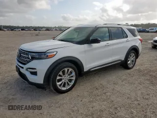 2022 Ford Explorer Limited with VIN 1FMSK7FH9NGA30472, listed as a Copart auction lot 61850155 with 48,201 mi miles and Salvage title. Bid and sale history available at DreamBid. Image 1.