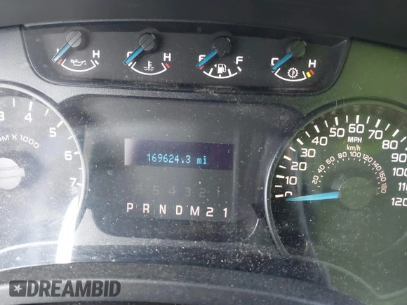 2014 Ford F-150 XL with VIN 1FTEX1EM2EFC66630, listed as a IAAI auction lot 41621780 with 169,624 mi miles and . Bid and sale history available at carsss.com. Image 7.