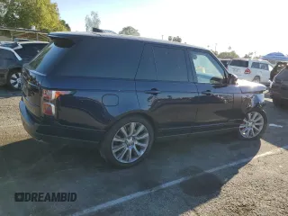2018 Land Rover Range Rover HSE z VIN SALGS2SV0JA511564, wystawiony jako Copart lot #46635235 z przebiegiem 67 779 mil mil oraz Szkoda całkowita • Salvage title. Historia ofert i sprzedaży dostępna na DreamBid. Obrazek 3.