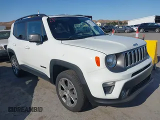 2020 Jeep Renegade Limited with VIN ZACNJBD14LPL93837, listed as a IAAI auction lot 42432713 with 60,650 mi miles and . Bid and sale history available at DreamBid. Image 1.