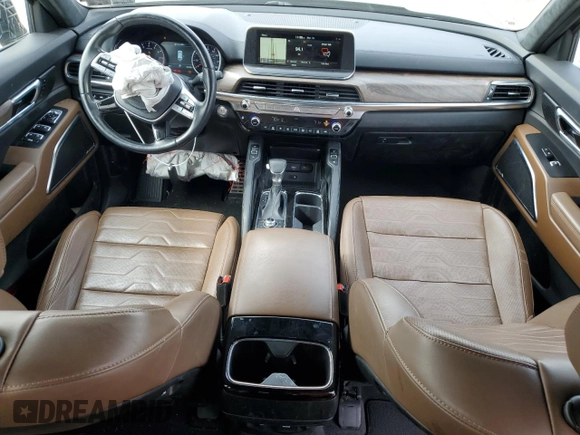 2020 Kia Telluride SX with VIN 5XYP5DHC8LG067742, listed as a Copart auction lot 49275775 with 62,368 mi miles and Salvage Title. Bid and sale history available at DreamBid. Image 8.
