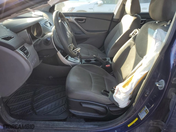 2012 Hyundai Elantra GLS PZEV with VIN 5NPDH4AE0CH096828, listed as a Copart auction lot 51997595 with 184,896 mi miles and Salvage Title. Bid and sale history available at carsss.com. Image 7.