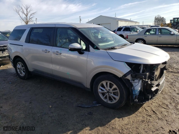 2023 Kia Carnival LX with VIN KNDNB4H37P6197536, listed as a Copart auction lot 46219505 with 43,050 mi miles and Salvage Title. Bid and sale history available at carsss.com. Image 4.