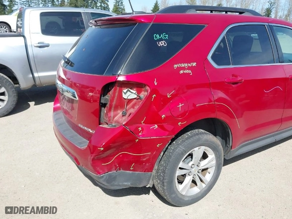 2015 Chevrolet Equinox LT with VIN 1GNFLFEK8FZ106948, listed as a IAAI auction lot 41958656 with 108,881 mi miles. Bid and sale history available at carsss.com. Image 6.