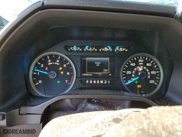 2016 Ford F-150 XLT with VIN 1FTEW1EG1GFD49398, listed as a Copart auction lot 81835724 with 76,030 mi miles and Salvage Title. Bid and sale history available at carsss.com. Image 9.