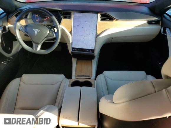 2020 Tesla Model S Long Range with VIN 5YJSA1E21LF360289, listed as a Copart auction lot 53632735 with 107,672 mi miles and Salvage Title. Bid and sale history available at carsss.com. Image 12.