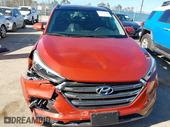 2016 Hyundai Tucson Limited with VIN KM8J33A2XGU095503, listed as a IAAI auction lot 41867884 with 73,600 mi miles. Bid and sale history available at carsss.com. Image 12.