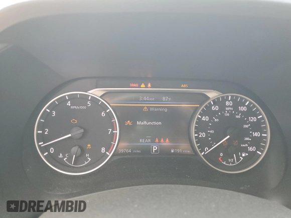2020 Nissan Sentra SV with VIN 3N1AB8CV3LY290803, listed as a Copart auction lot 51131655 with 39,764 mi miles and Salvage Title. Bid and sale history available at DreamBid. Image 9.