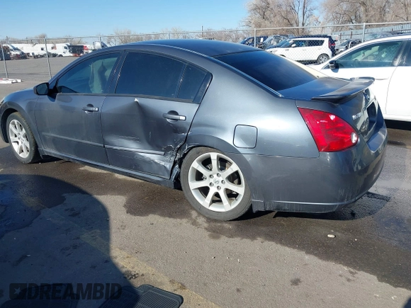 2007 Nissan Maxima SL with VIN 1N4BA41E27C846880, listed as a IAAI auction lot 41425571 with 146,784 mi miles and . Bid and sale history available at DreamBid. Image 3.