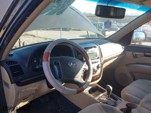 2010 Hyundai Santa Fe GLS with VIN 5NMSG3AB2AH390882, listed as a IAAI auction lot 41752859 with 189,459 mi miles. Bid and sale history available at carsss.com. Image 13.