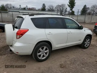 2008 Toyota RAV4 Ltd with VIN JTMZK31V685018322, listed as a Copart auction lot 50507095 with 136,413 mi miles and Salvage Title. Bid and sale history available at carsss.com. Image 3.