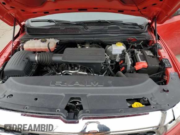 2023 Ram 1500 Big Horn with VIN 1C6RRFBG4PN525383, listed as a Copart auction lot 43139465 with 20,769 mi miles and Salvage Title. Bid and sale history available at carsss.com. Image 11.