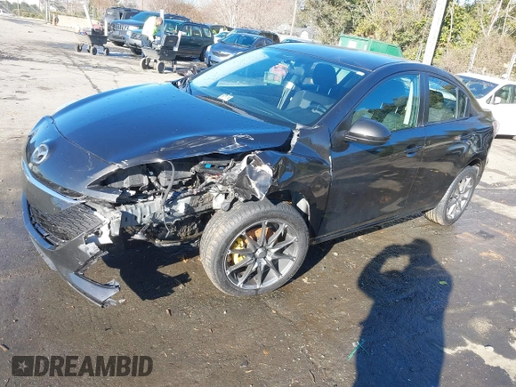 2010 Mazda Mazda3 i Touring with VIN JM1BL1SF8A1105291, listed as a IAAI auction lot 41311670 with 170,104 mi miles. Bid and sale history available at carsss.com. Image 19.