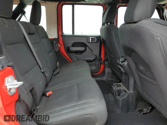 2018 Jeep Wrangler Unlimited Sport S z VIN 1C4HJXDG8JW132289, wystawiony jako Copart lot #54071895 z przebiegiem 88 345 mil mil oraz Szkoda całkowita • Salvage title. Historia ofert i sprzedaży dostępna na DreamBid. Obrazek 11.