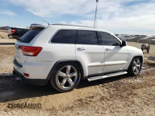 2013 Jeep Grand Cherokee Overland with VIN 1C4RJFCT2DC650336, listed as a Copart auction lot 83830304 with 129,858 mi miles and Clean Title. Bid and sale history available at carsss.com. Image 3.