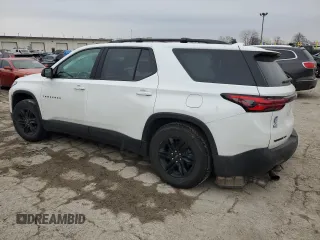2022 Chevrolet Traverse LS with VIN 1GNEVFKW3NJ116247, listed as a Copart auction lot 43724995 with 52,433 mi miles and Salvage Title. Bid and sale history available at carsss.com. Image 2.