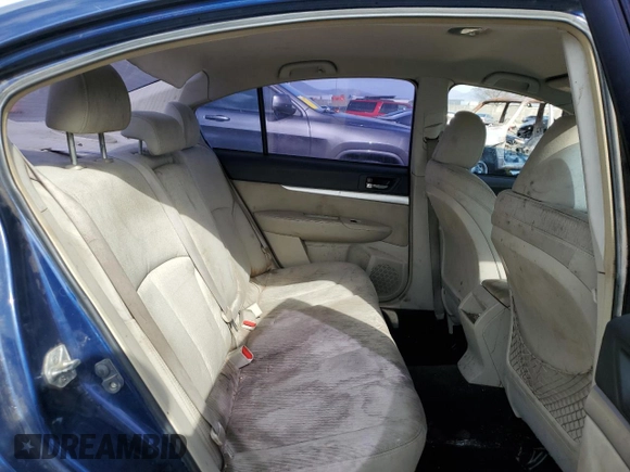 2011 Subaru Legacy Premium with VIN 4S3BMBF6XB3250447, listed as a Copart auction lot 51492055 with 225,571 mi miles and Salvage title. Bid and sale history available at DreamBid. Image 10.