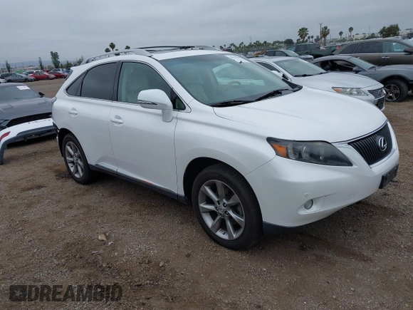 2012 Lexus RX 350 with VIN 2T2BK1BA9CC133392, listed as a IAAI auction lot 42433680 with 140,944 mi miles and . Bid and sale history available at DreamBid. Image 1.