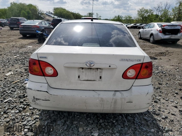 2004 Toyota Corolla CE with VIN 2T1BR32E54C289722, listed as a Copart auction lot 55396295 with 294,504 mi miles and Clean Title. Bid and sale history available at DreamBid. Image 6.