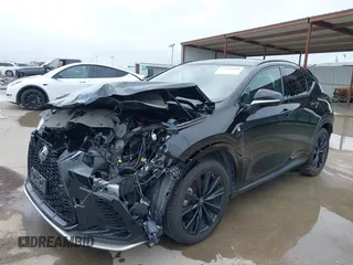 2022 Lexus NX 350 F Sport with VIN JTJKGCEZ1N2006346, listed as a IAAI auction lot 42426609 with 29,976 mi miles and . Bid and sale history available at DreamBid. Image 2.