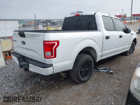 2015 Ford F-150 XL with VIN 1FTEW1CF9FFA40738, listed as a IAAI auction lot 41715885 with 296,111 mi miles. Bid and sale history available at carsss.com. Image 4.