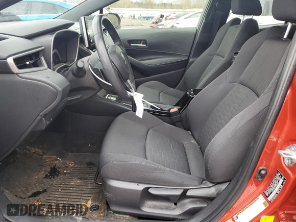 2019 Toyota Corolla Hatchback SE with VIN JTNK4RBE3K3042024, listed as a Copart auction lot 80645314 with 46,186 mi miles and Salvage Title. Bid and sale history available at carsss.com. Image 7.