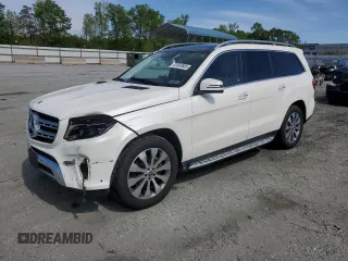 2018 Mercedes-Benz GLS with VIN 4JGDF6EE8JB093942, listed as a Copart auction lot 53503685 with 73,023 mi miles and Salvage Title. Bid and sale history available at carsss.com. Image 1.