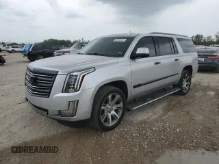 2015 Cadillac Escalade ESV Premium z VIN 1GYS4TKJ7FR646963, wystawiony jako Copart lot #50266125 z przebiegiem 107 437 mil mil oraz Szkoda całkowita • Salvage title. Historia ofert i sprzedaży dostępna na DreamBid. Obrazek 1.