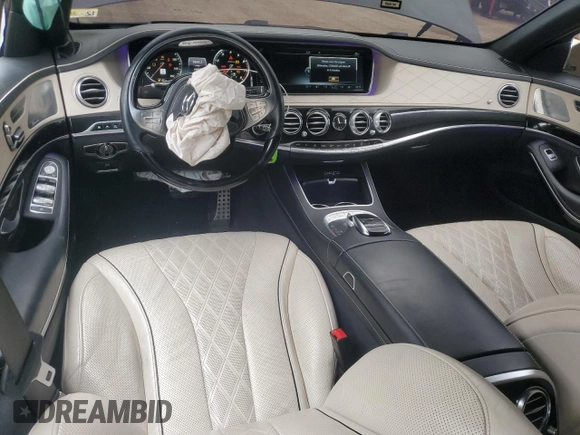 2017 Mercedes-Benz S 550 with VIN WDDUG8FB8HA314995, listed as a Copart auction lot 47181875 with 66,830 mi miles and Salvage Title. Bid and sale history available at carsss.com. Image 8.