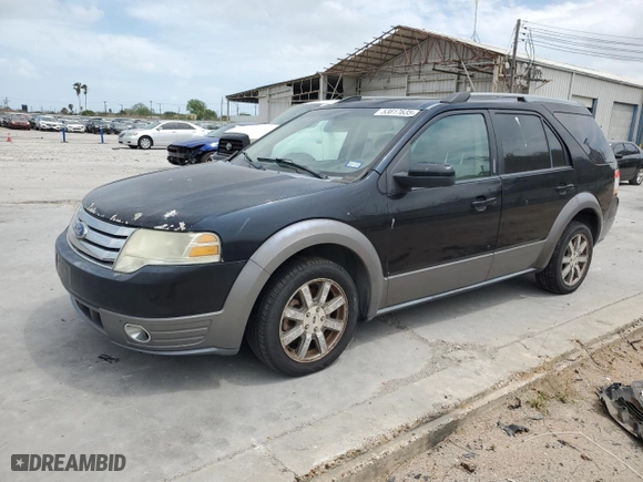 2008 Ford Taurus X SEL with VIN 1FMDK02WX8GA10563, listed as a Copart auction lot 53817635 with 192,325 mi miles and Clean Title. Bid and sale history available at carsss.com. Image 1.
