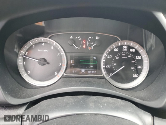 2014 Nissan Sentra SV with VIN 1N4AB7AP1EN854403, listed as a Copart auction lot 56051195 with 108,983 mi miles and Clean Title. Bid and sale history available at DreamBid. Image 9.