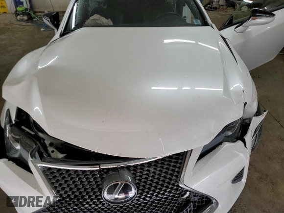 2022 Lexus RC 350 with VIN JTHDZ5BC0N5025338, listed as a Copart auction lot 51649594 with 22,881 mi miles and Salvage title. Bid and sale history available at DreamBid. Image 11.