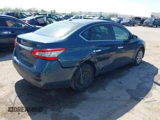 2015 Nissan Sentra SV with VIN 3N1AB7AP9FL688596, listed as a IAAI auction lot 42082292 with 77,300 mi miles and . Bid and sale history available at DreamBid. Image 4.