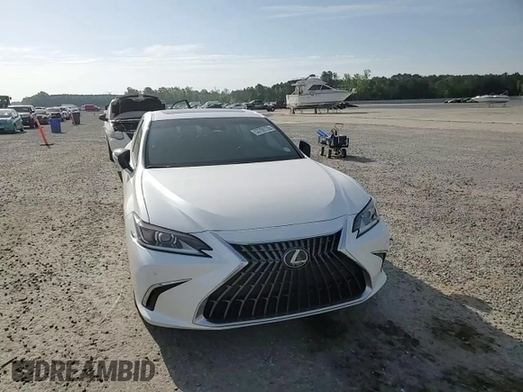 2023 Lexus ES 300h with VIN 58ADA1C10PU026761, listed as a Copart auction lot 53709735 with 137,130 mi miles and Salvage title. Bid and sale history available at DreamBid. Image 13.