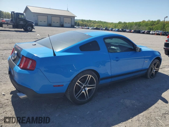 2011 Ford Mustang GT with VIN 1ZVBP8CF7B5118634, listed as a Copart auction lot 54327925 with 144,040 mi miles and Salvage title. Bid and sale history available at DreamBid. Image 3.