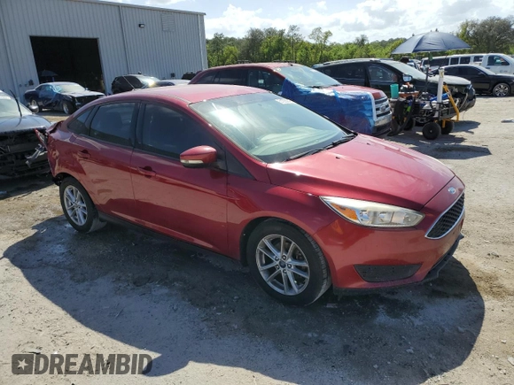 2017 Ford Focus SE with VIN 1FADP3F29HL338519, listed as a Copart auction lot 51235645 with 72,938 mi miles and Salvage Title. Bid and sale history available at carsss.com. Image 4.