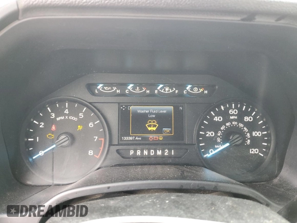 2018 Ford F-150 XL with VIN 1FTMF1CBXJKF88322, listed as a Copart auction lot 48874225 with 133,397 mi miles and Salvage Title. Bid and sale history available at carsss.com. Image 9.