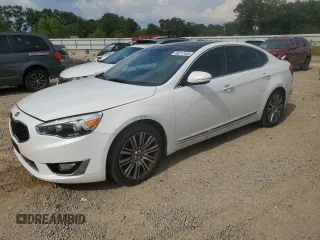 2016 Kia Cadenza Premium with VIN KNALN4D79G5207123, listed as a Copart auction lot 69217484 with 126,233 mi miles and Salvage Title. Bid and sale history available at carsss.com. Image 1.