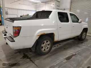 2008 Honda Ridgeline RTS with VIN 2HJYK16488H509737, listed as a Copart auction lot 81686924 with 215,282 mi miles and Salvage Title. Bid and sale history available at carsss.com. Image 3.