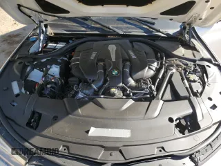 2016 BMW 7 Series 750i with VIN WBA7F0C58GGM20723, listed as a Copart auction lot 80143764 with 102,311 mi miles and Salvage Title. Bid and sale history available at carsss.com. Image 11.