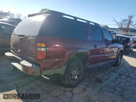 2005 Chevrolet Suburban LT z VIN 3GNFK16Z15G161144, wystawiony jako Copart lot #43134015 z przebiegiem Nie podano mil oraz Szkoda całkowita • Salvage title. Historia ofert i sprzedaży dostępna na DreamBid. Obrazek 3.